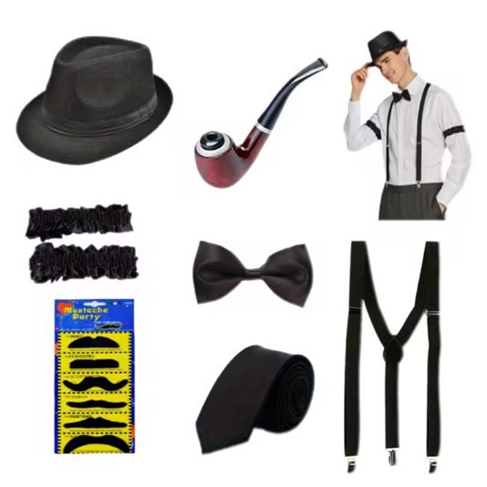 1920'ler Erkek Gatsby Gangster - Men'S Accessories In The 1920S incelemesi ve fiyatı