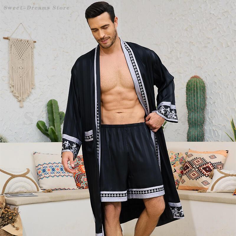 Erkek Uzun Elbise Pijama Takım - Men'S Kimono Accessories incelemesi ve fiyatı