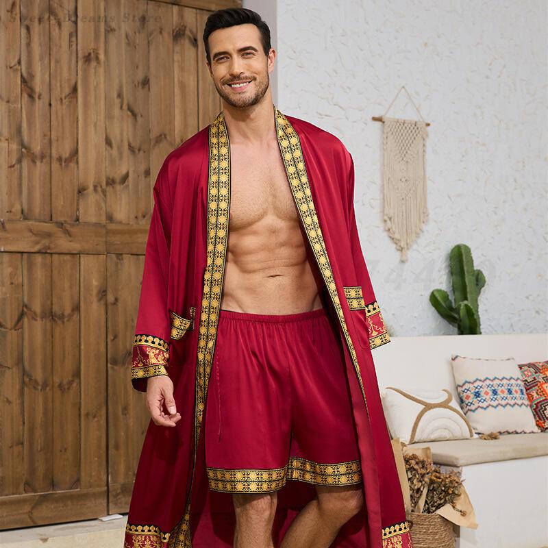 Erkek Uzun Elbise Pijama Takım - Men'S Kimono Accessories incelemesi ve fiyatı